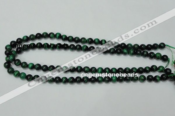 CTE142 15.5 inches 8mm round dyed tiger eye gemstone beads