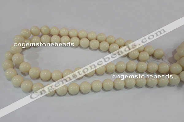 CTU1435 15.5 inches 12mm round synthetic turquoise beads