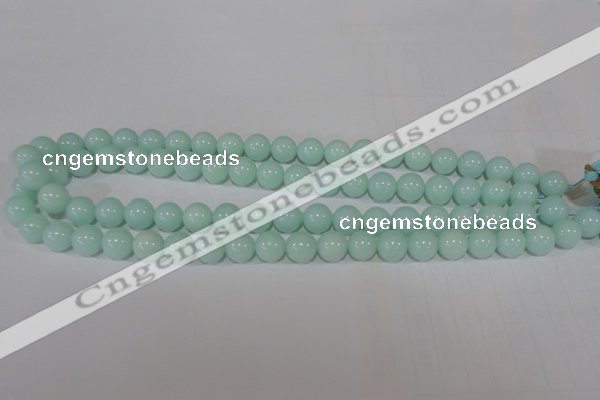 CTU2566 15.5 inches 10mm round synthetic turquoise beads